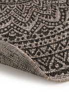 In- & Outdoor Round Rug Cleo Beige/Brown