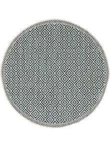 In- & Outdoor Round Rug Cleo Blue