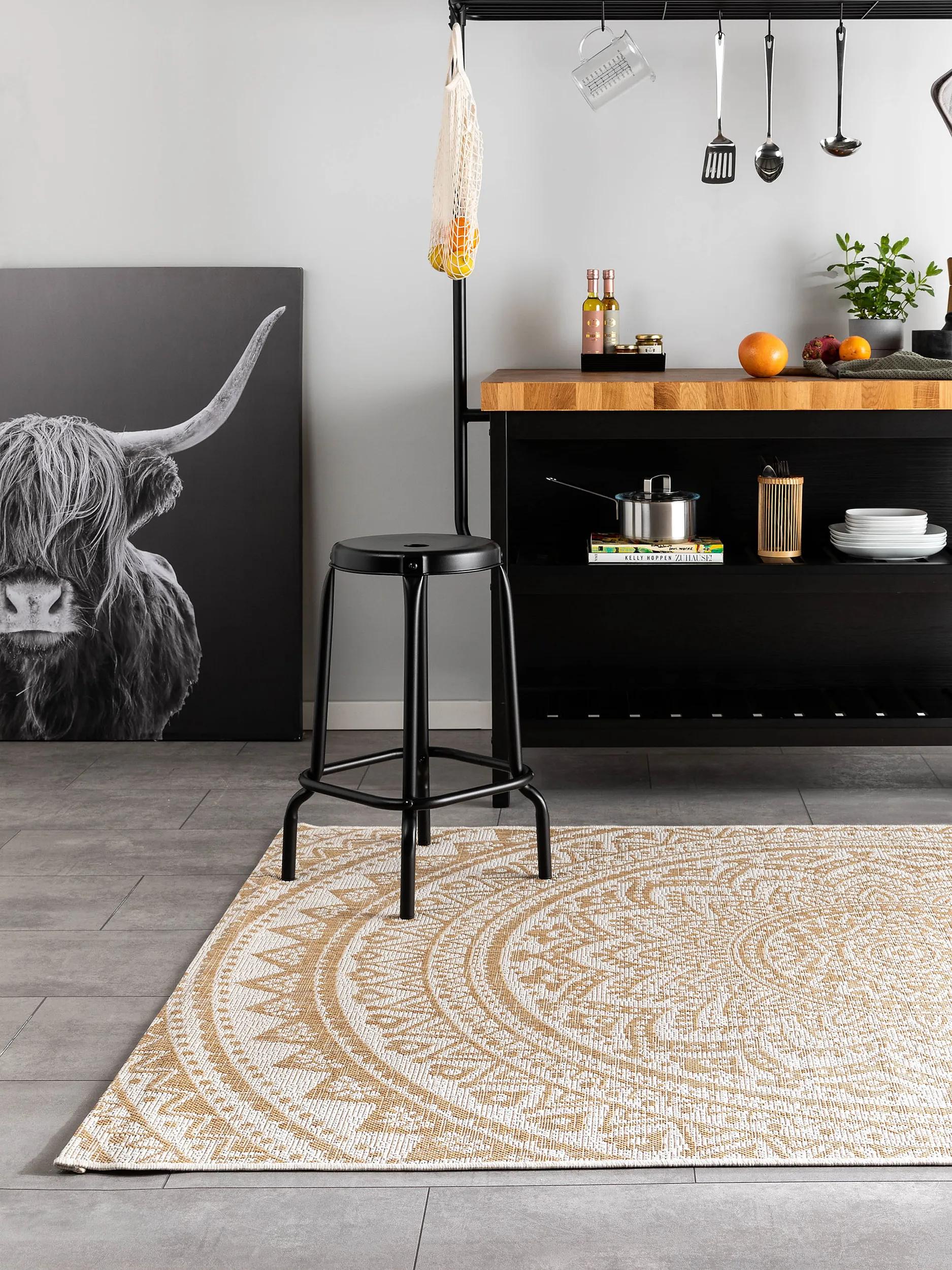 In- & Outdoor Rug Cleo Cream/Beige