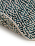 In- & Outdoor Round Rug Cleo Blue