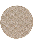 In- & Outdoor Round Rug Cleo Cream/Beige
