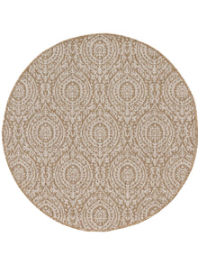 In- & Outdoor Round Rug Cleo Cream/Beige