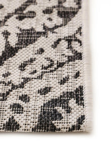 In- & Outdoor Rug Cleo White/Black