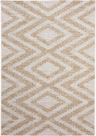 Tapis intérieur et extérieur Cleo crème/beige