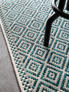 In- & Outdoor Runner Cleo Blue