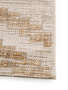 Tapis intérieur et extérieur Cleo crème/beige