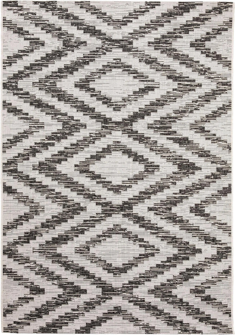 In- & Outdoor Rug Cleo White/Black