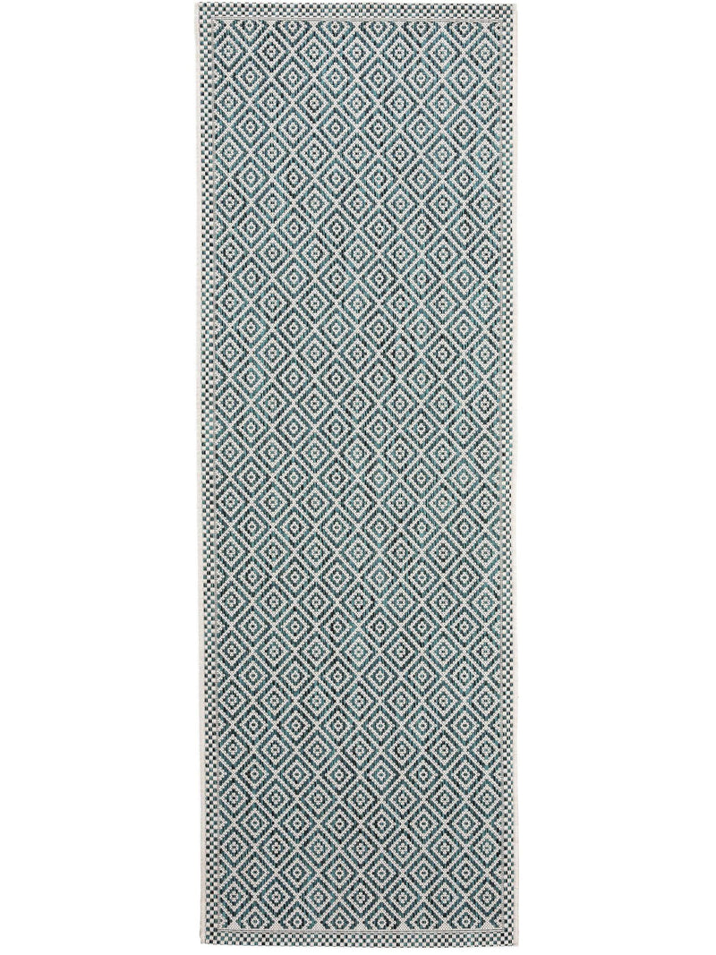 In- & Outdoor Runner Cleo Blue