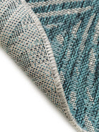 In- & Outdoor Round Rug Cleo Blue