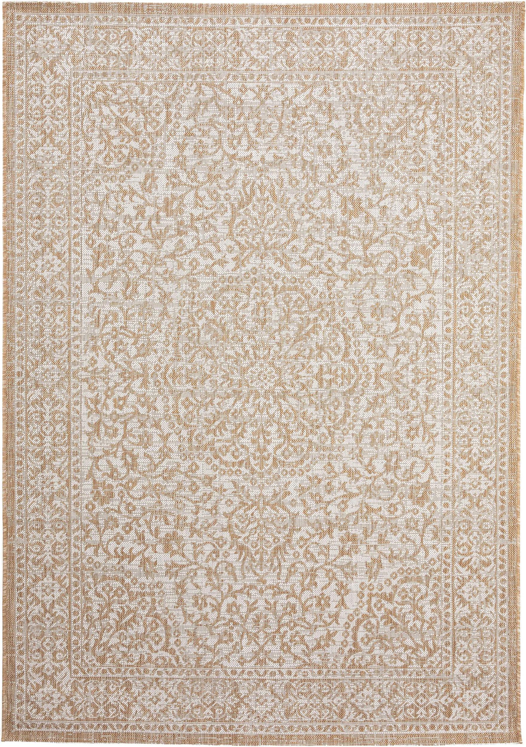In- & Outdoor Teppich Cleo Creme/Beige