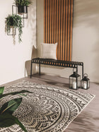 In- & Outdoor Rug Cleo White/Black