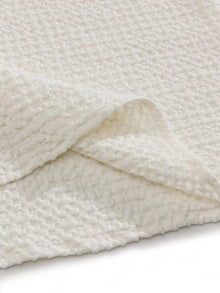 Cotton blanket Cloe Cream