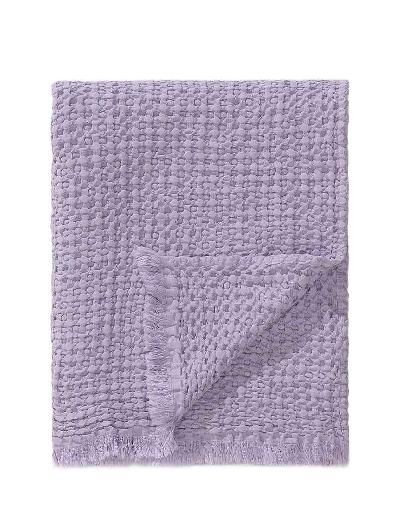 Cotton blanket Cloe Purple
