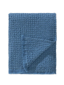 Cotton blanket Cloe Blue