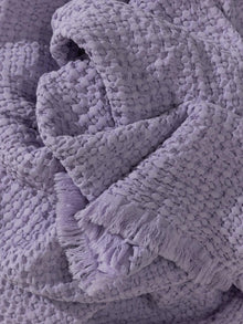 Cotton blanket Cloe Purple