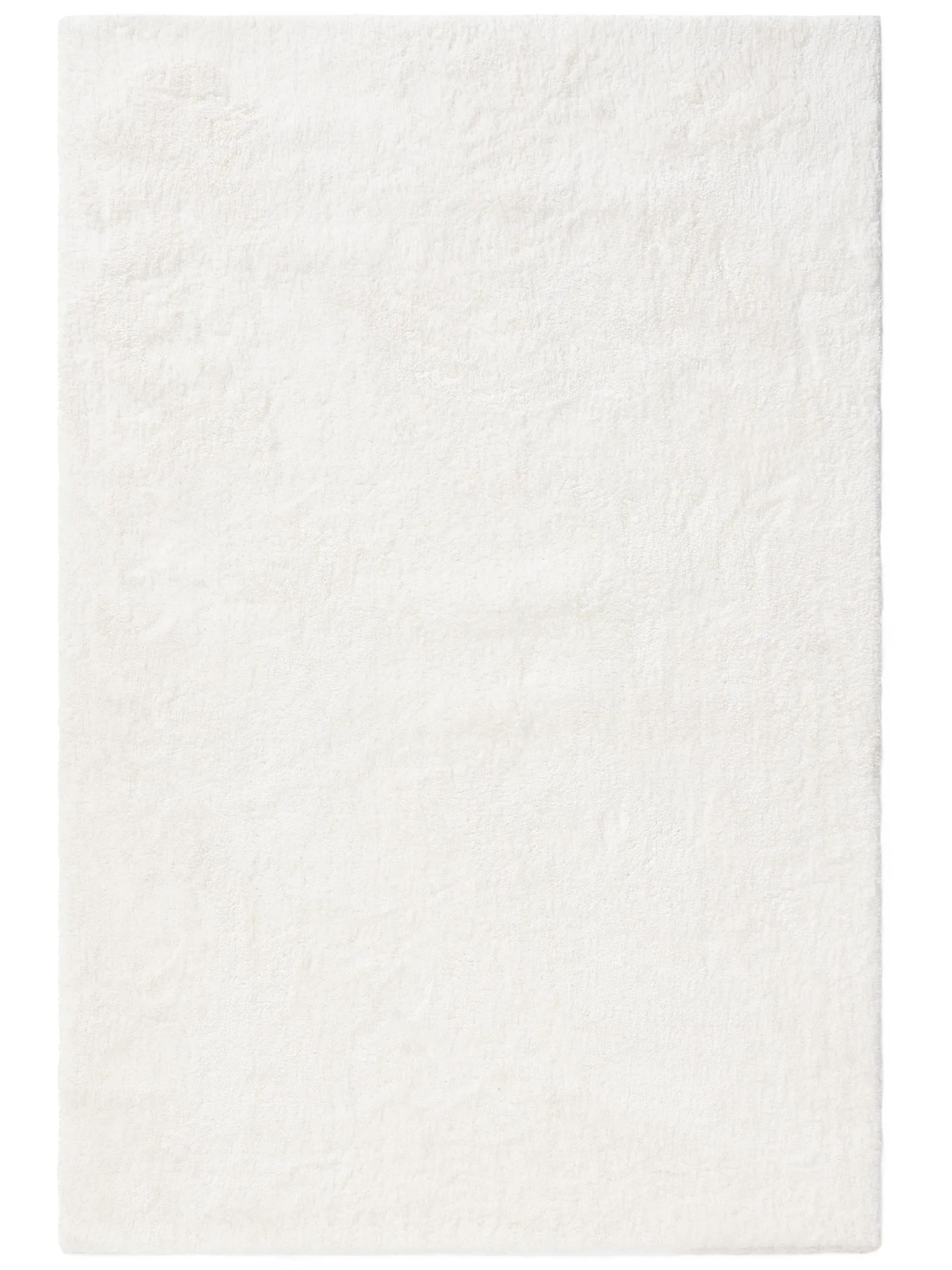 Alfombra peluda Crema Nublada