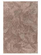 Tapis shaggy Taupe Nuageux