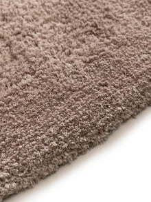 Tapis shaggy Taupe Nuageux