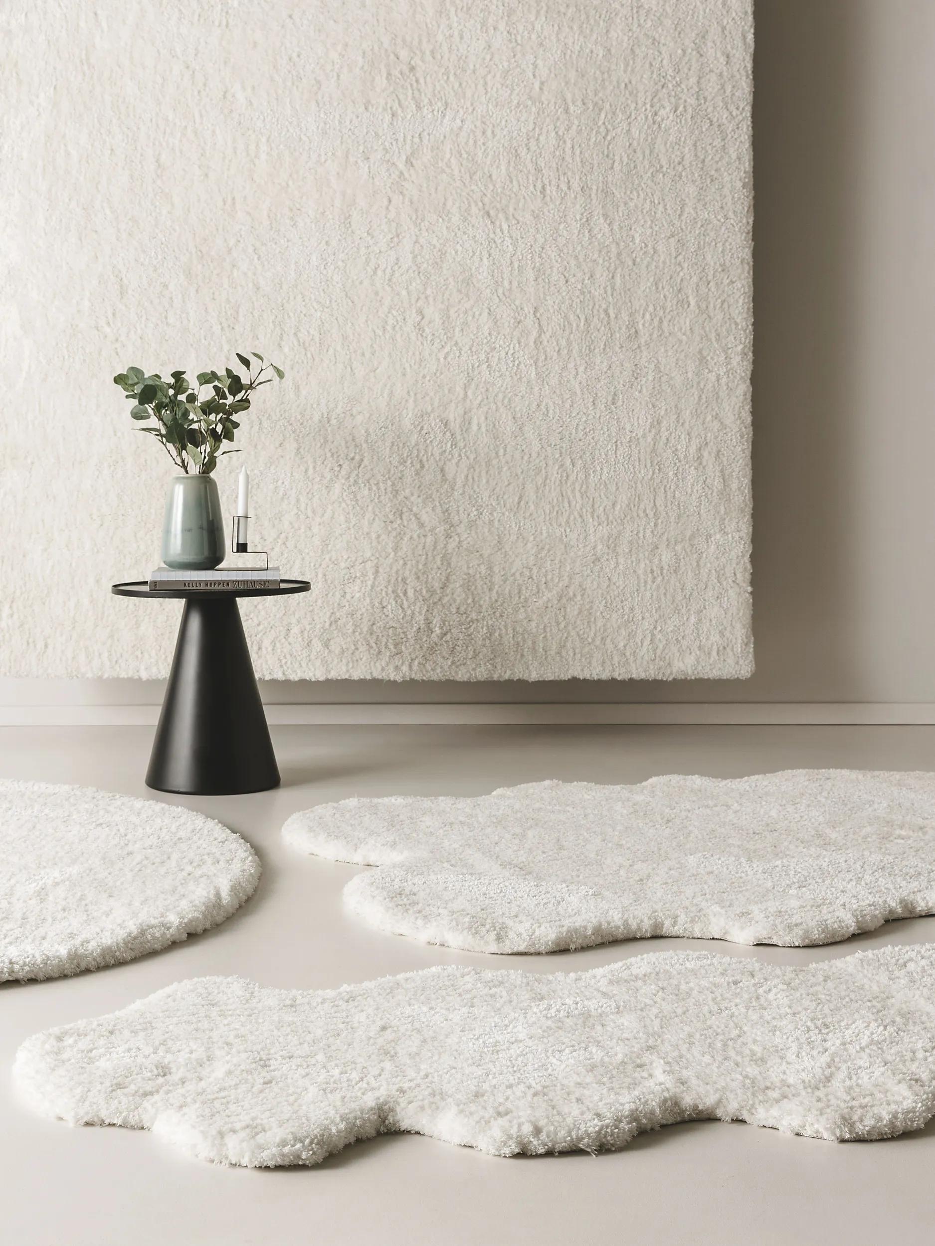 Shaggy rug Cloudy Cream