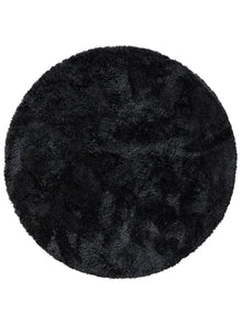 Shaggy Round Rug Cloudy Charcoal