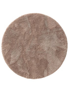 Shaggy Round Rug Cloudy Taupe
