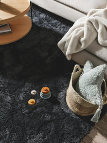 Shaggy rug Cloudy Charcoal