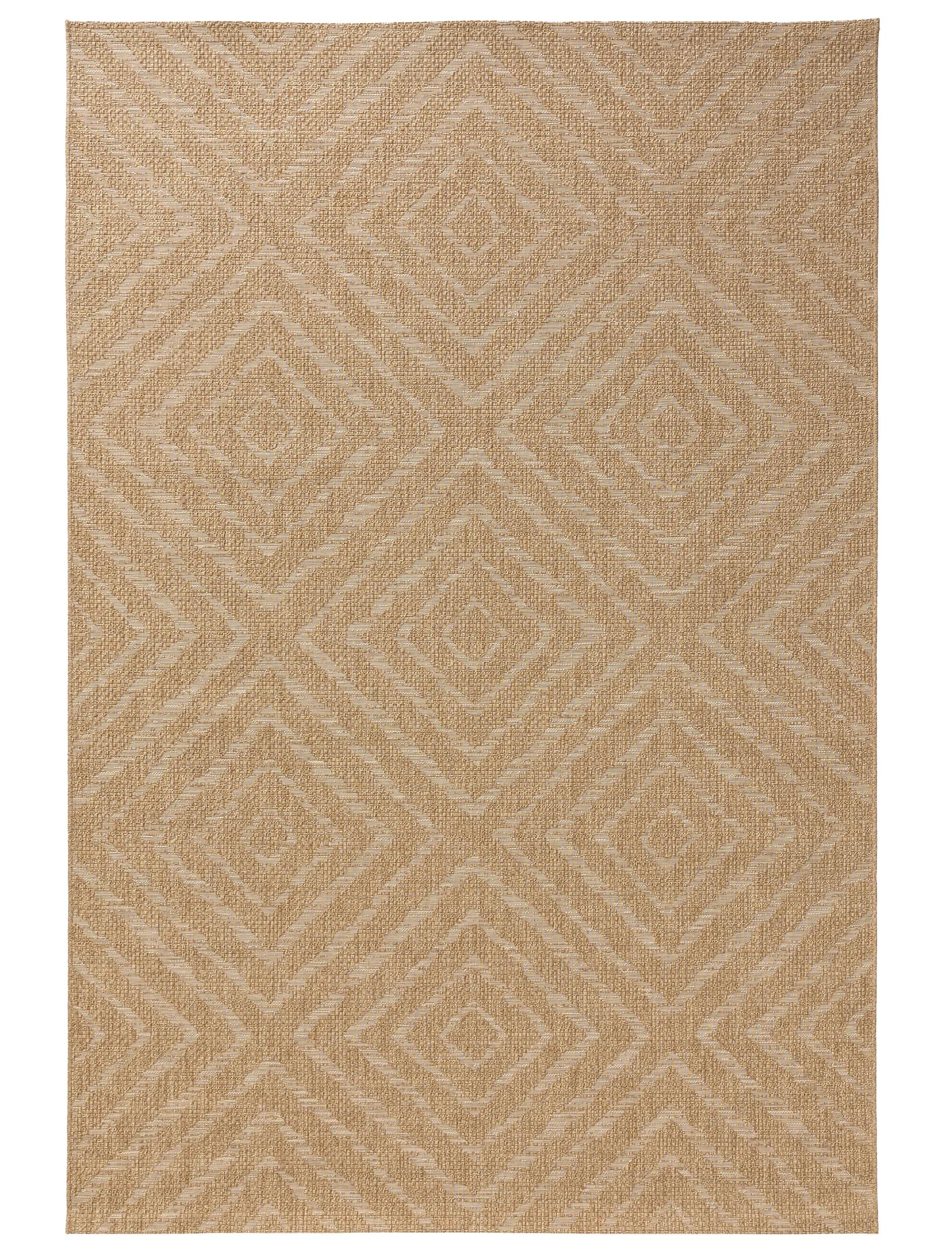 In- & Outdoor Rug Como Light Brown