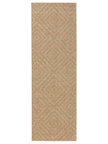 In- & Outdoor Runner Como Light Brown