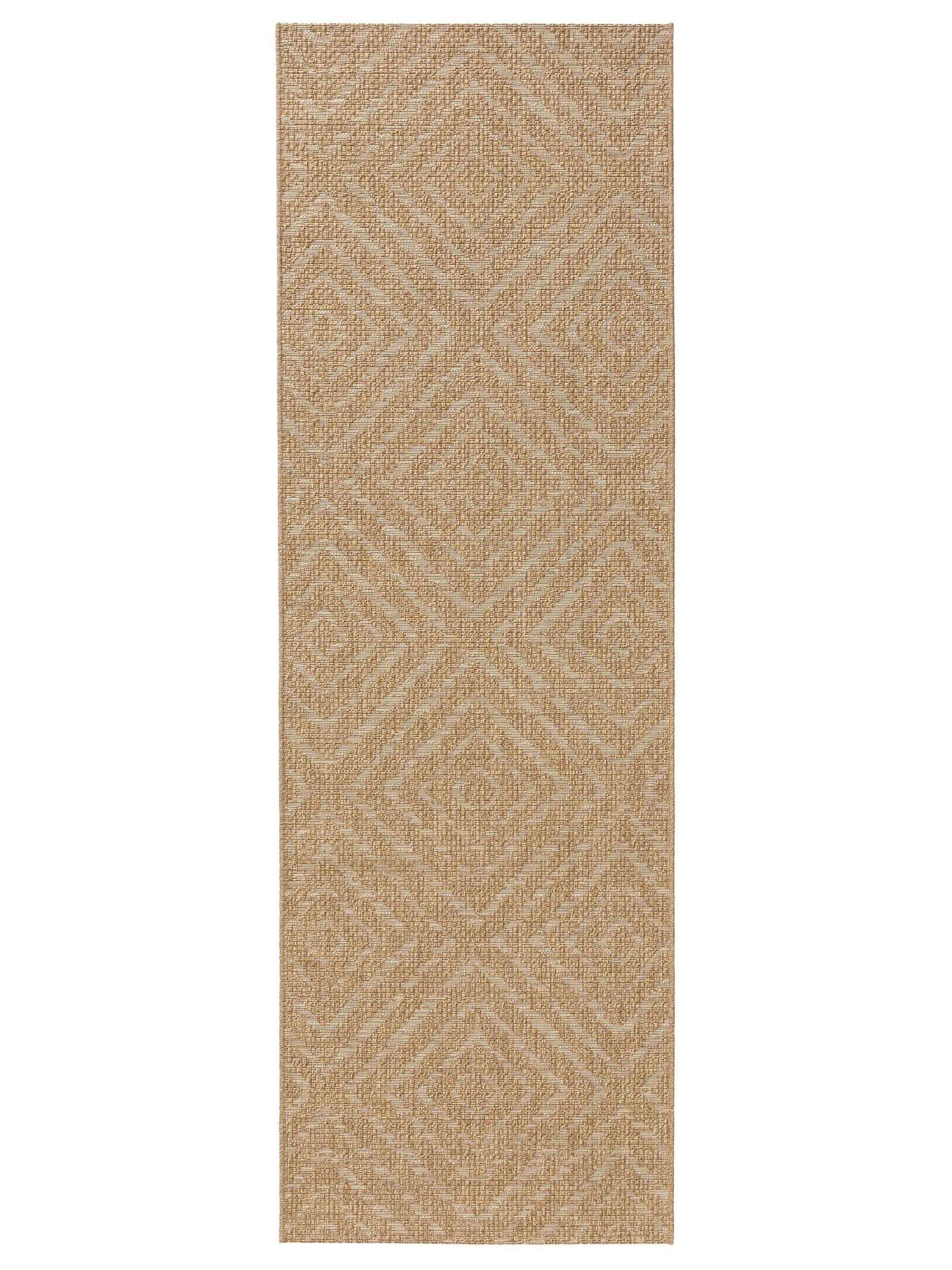 In- & Outdoor Runner Como Light Brown