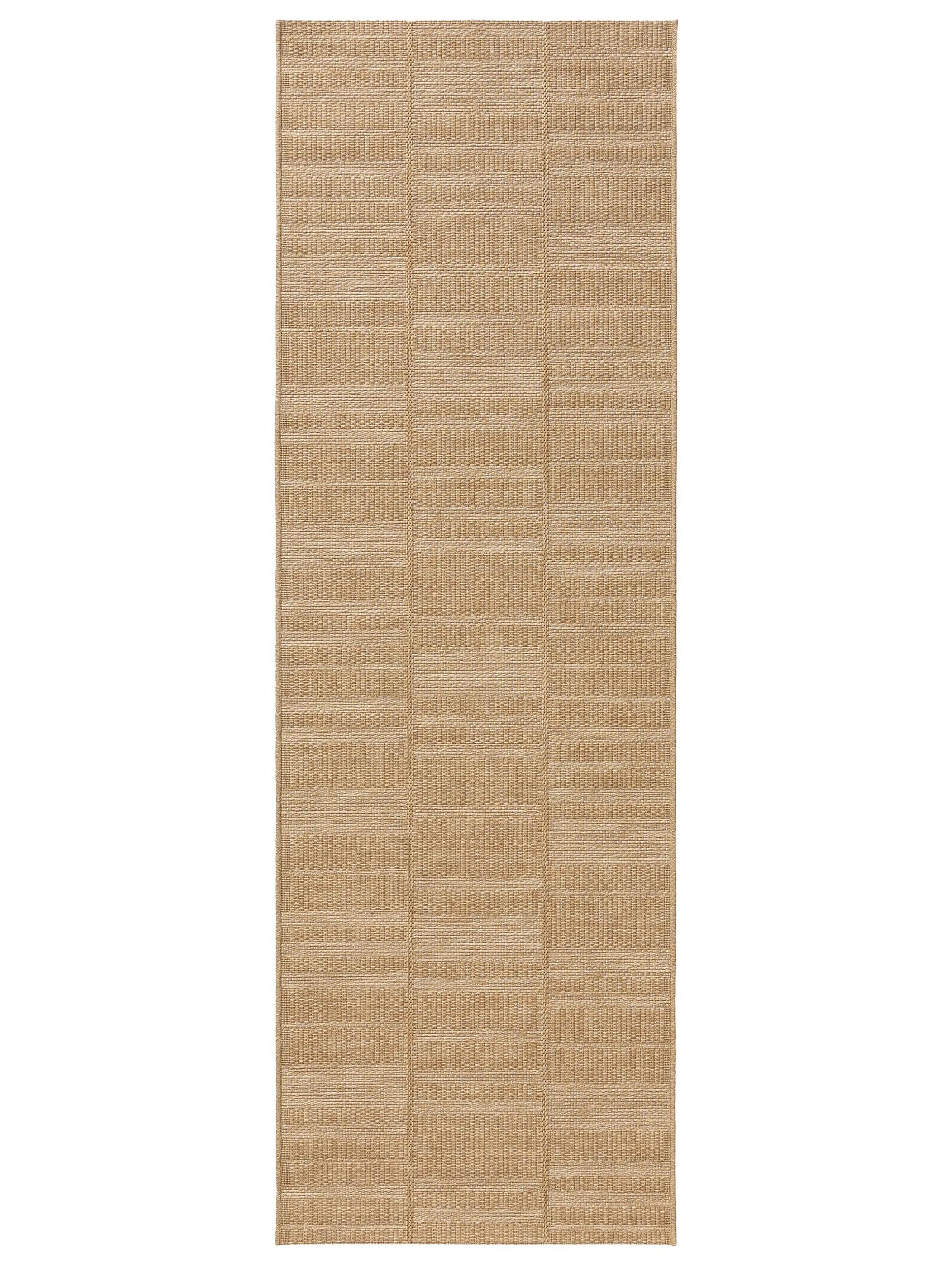In- & Outdoor Runner Como Light Brown