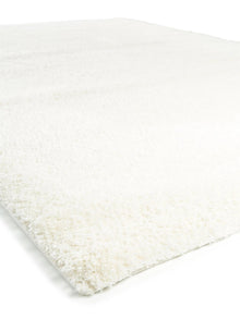 Shaggy rug Cosy White
