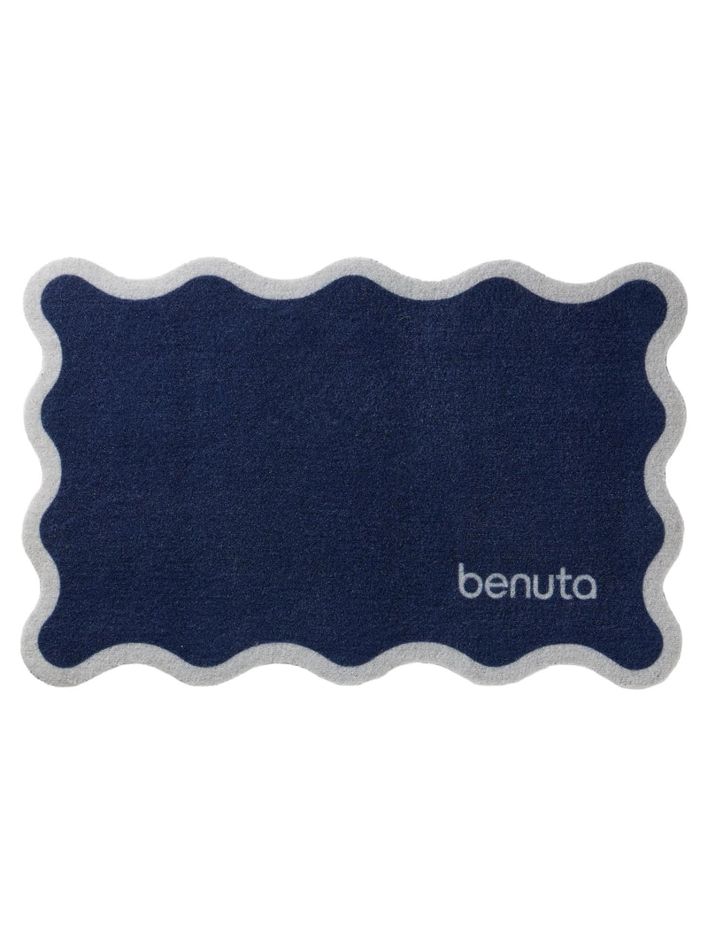 Door mat Curl Blue