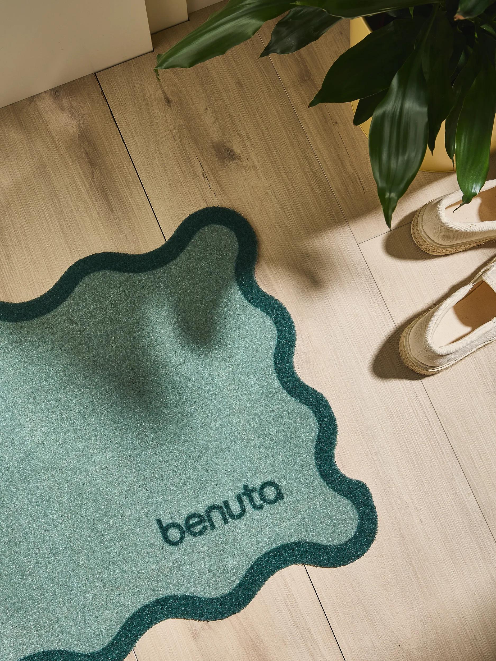 Door mat Curl Green