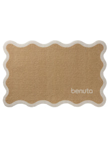 Door mat Curl Light Brown
