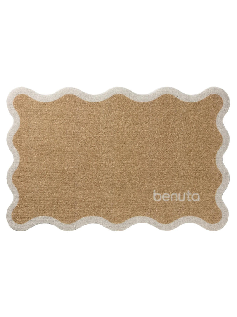 Door mat Curl Light Brown