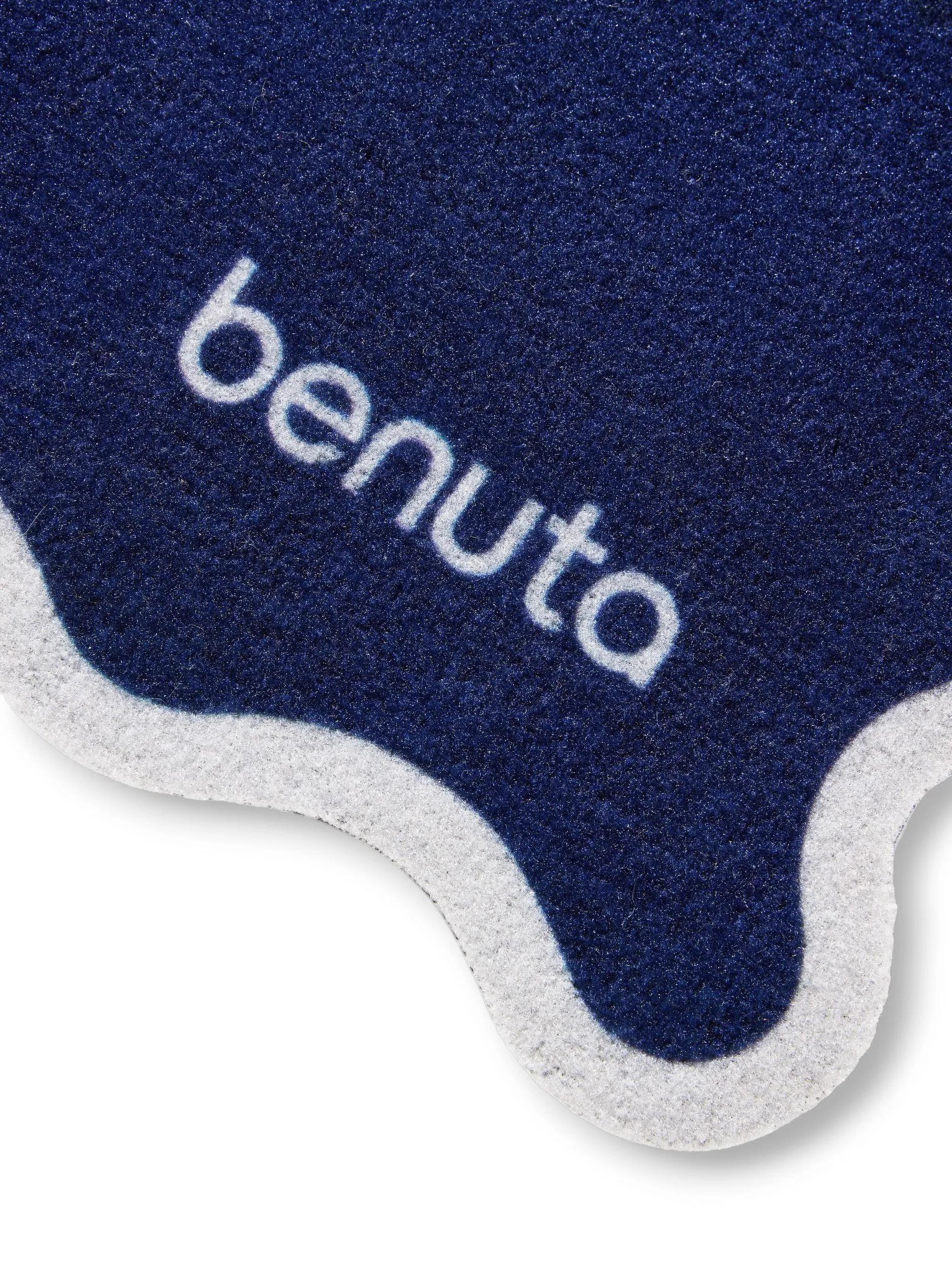 Door mat Curl Blue