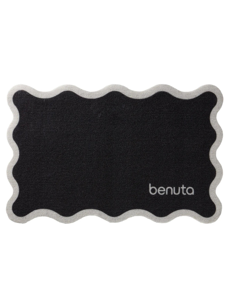 Door mat Curl Black