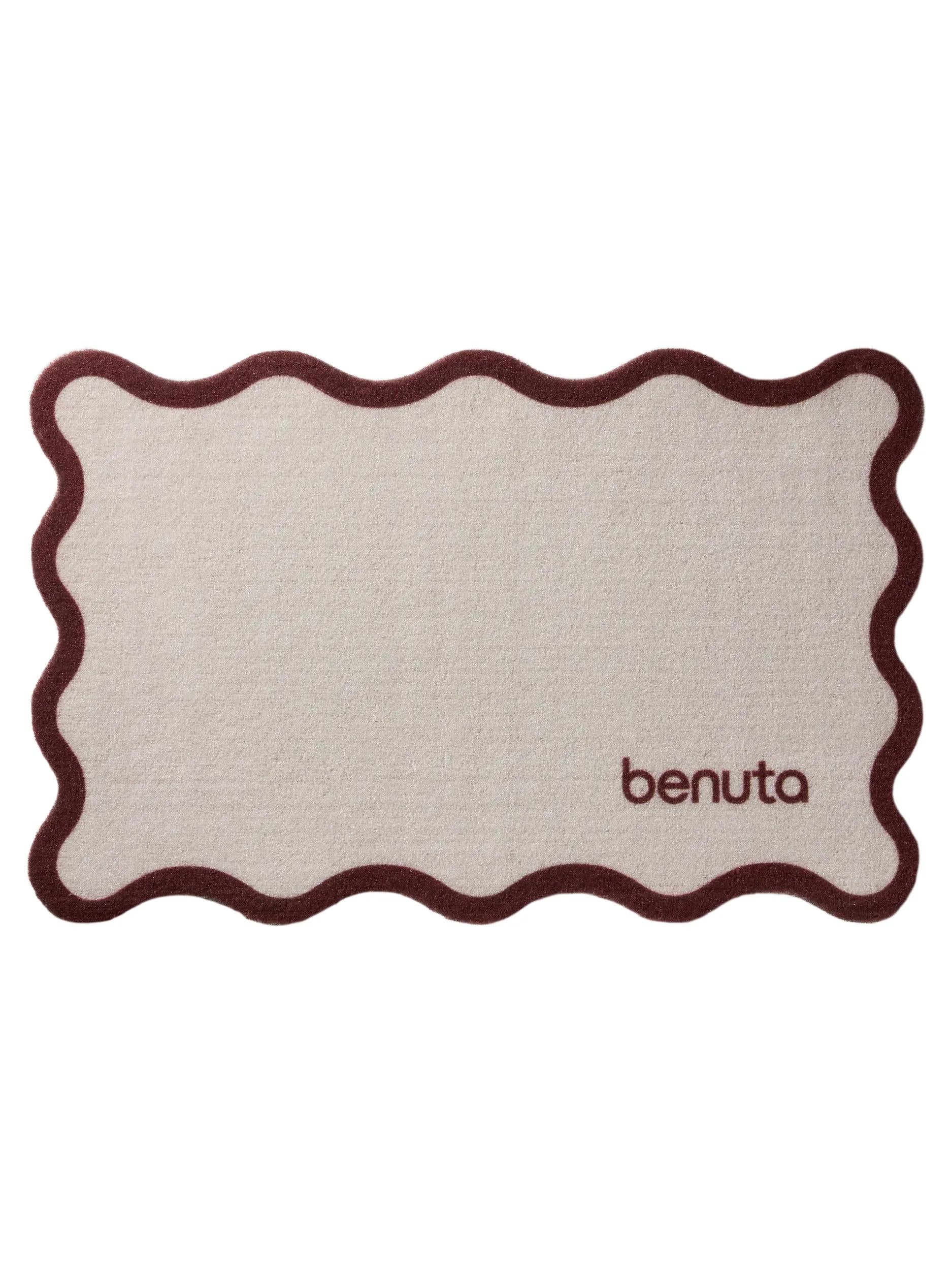 Door mat Curl Beige/Brown