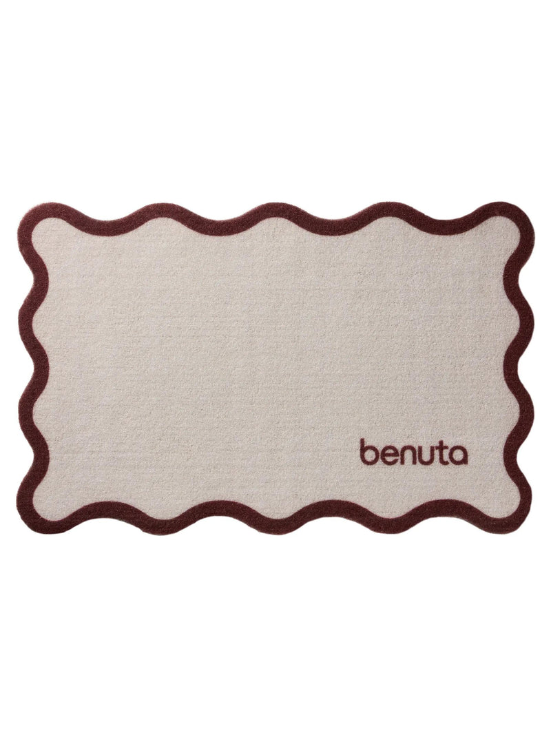 Door mat Curl Beige/Brown