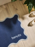 Door mat Curl Blue