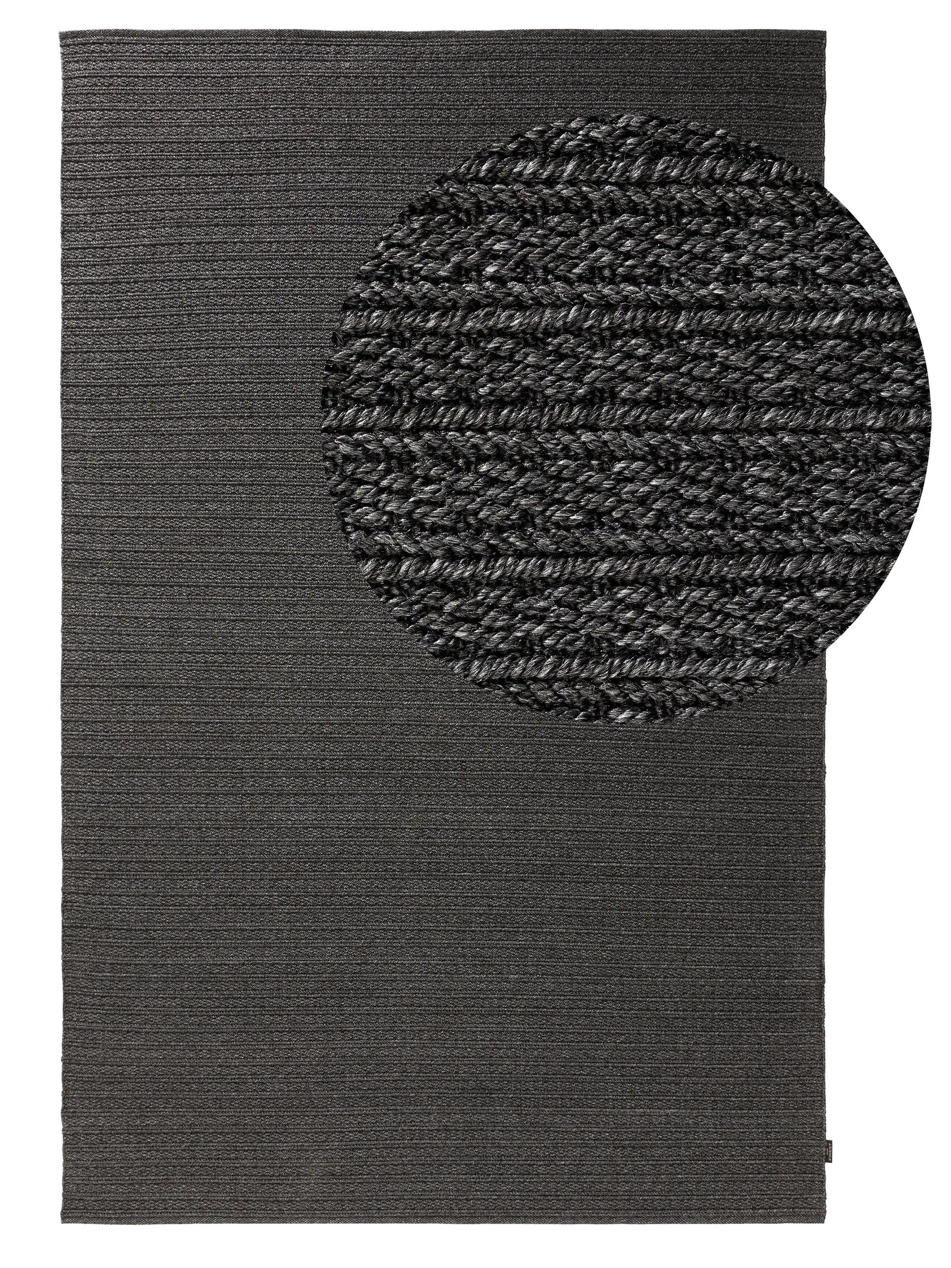 In- & Outdoor Rug Cyril Charcoal/Grey