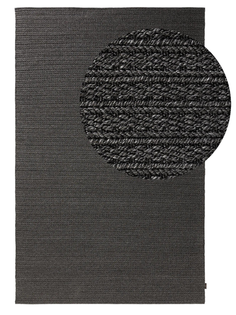 In- & Outdoor Rug Cyril Charcoal/Grey