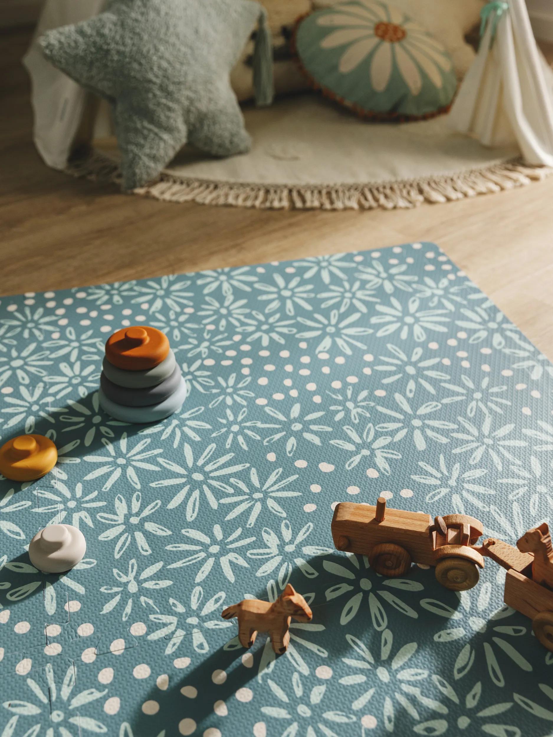 Playmat Daisy Blue