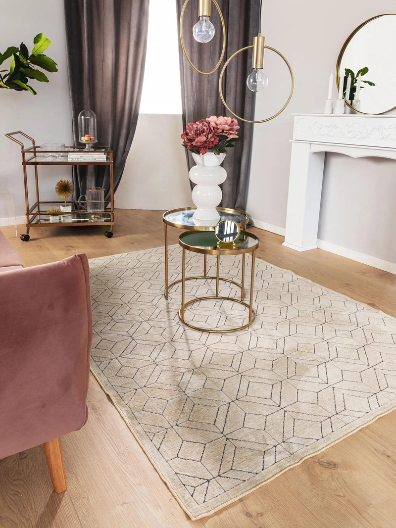 Rug Daisy Cream