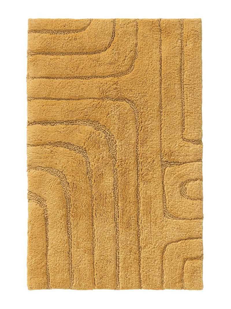 Bath Rug Dan Yellow