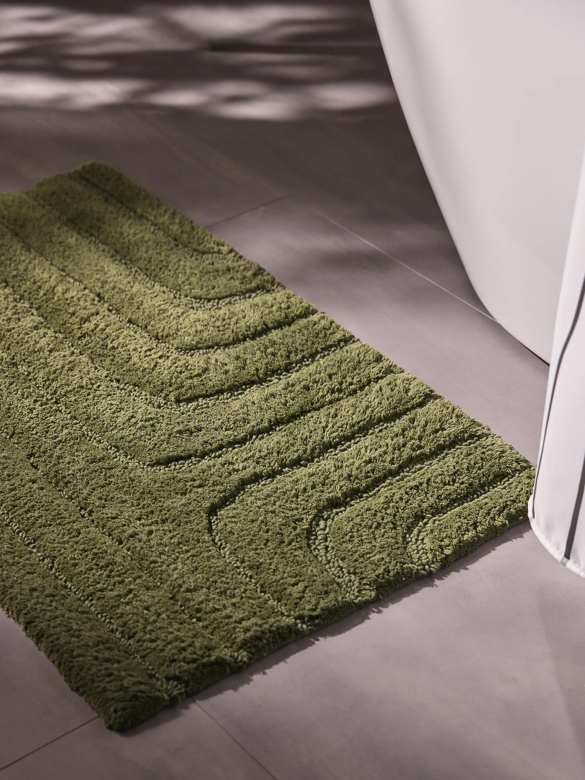 Bath Rug Dan Green