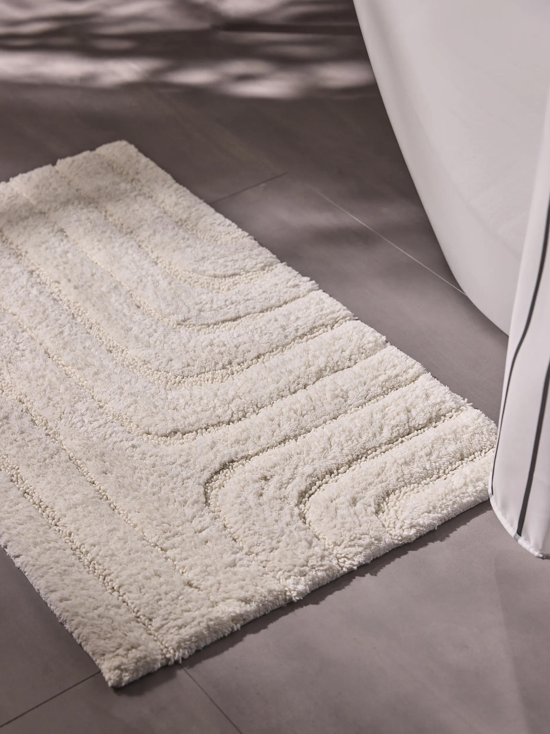 Bath Rug Dan Cream