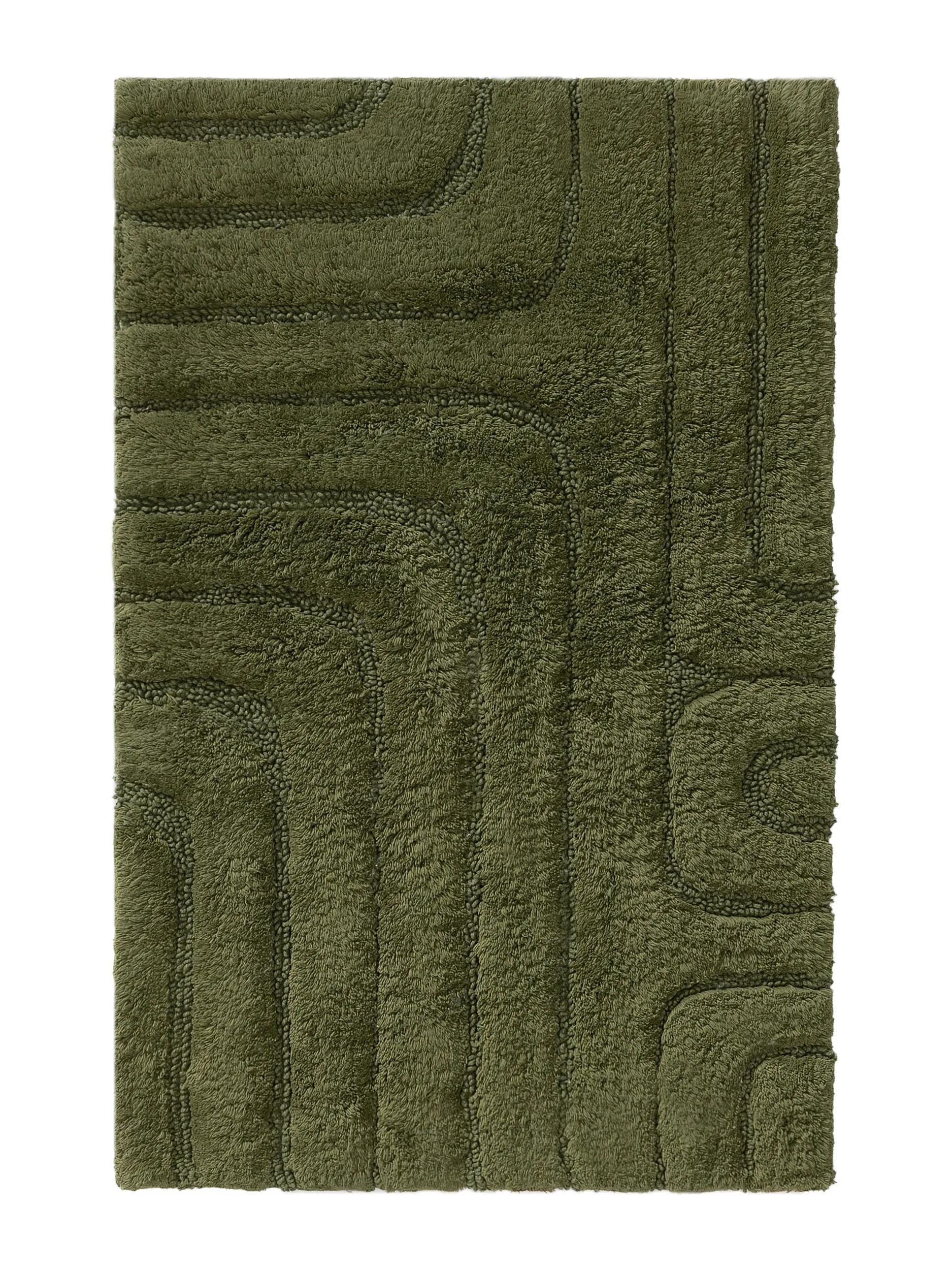Bath Rug Dan Green