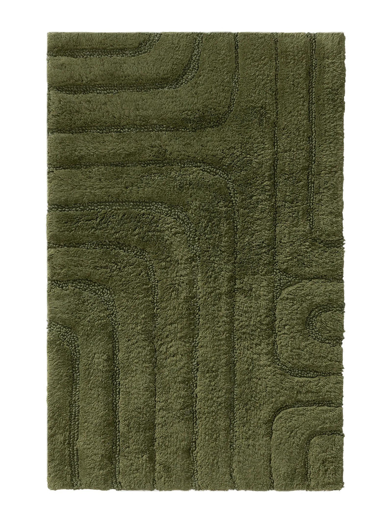 Bath Rug Dan Green