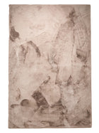 Fur Rug Dave Taupe